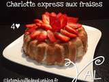 Charlotte express aux fraises