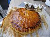 Galette des rois poires noisettes