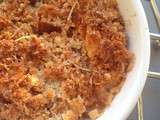 Crumble sale au saumon