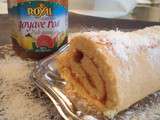 Gateau roule goyave – noix de coco