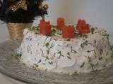 Salmon cake / gateau au saumon fume et cream cheese