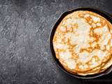 Crêpes sans gluten et sans lactose