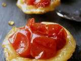 Minis Tatin aux Tomates Cerises