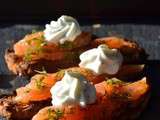 Saumon Gravlax & Chantilly au Raifort