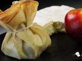 Aumônières au Camembert et à la Pomme