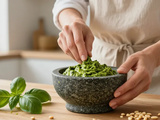 Pesto basilic : la méthode simple pour une sauce onctueuse