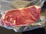 Boeuf (rumsteck, filet, …) cuit sous vide à basse température