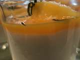 Panna cotta mangue coco