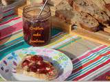 Confiture de melon et framboises