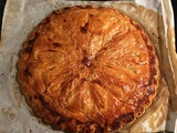 Galette des rois pommes, amande, cannelle