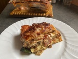 Lasagnes aux légumes d'été grillés et chèvre frais