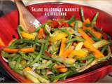 Salade de légumes marinés, selon la recette de mon amie Céline