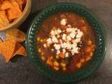 Soupe complète façon chili veggie