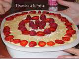 Tiramisu aux fraises