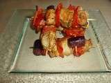 Brochettes de dinde