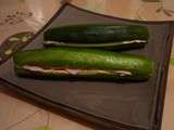 Courgettes au jambon