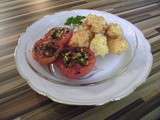 Croquettes de riz et tomates provençales