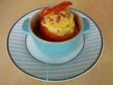 Tomate farcie à la polenta