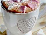 Chocolat chaud aux chamallows