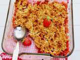 Crumble Fraise/Rhubarbe