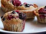 Financiers aux fruits rouges