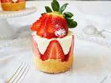 Mini Fraisier mousseline