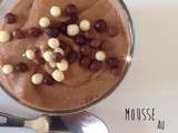 Mousse au chocolat au lait