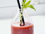 Smoothie Fraise/Concombre/Menthe&Eau de coco