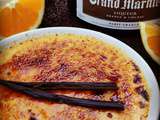 Creme bruleee au grand marnier