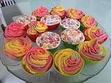 Cupcakes arc en ciel