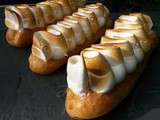 Eclairs citron meringue