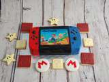 Gateau console switch de chez nintendo - kingdom battle