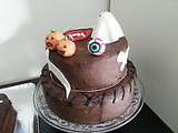 Gateau d'anniversaire halloween