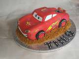 Gateau flash mc queen - cars