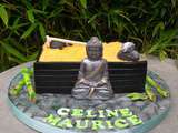 Gateau jardin zen