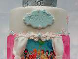 Gateau princesses disney