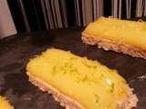 Lemon curd et shortbread ou tarte au citron a ma facon