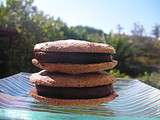 Macaron chocolat bailey's a l'ancienne