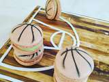 Macarons ballon de basket