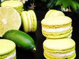 Macarons citron vert et citron caviar