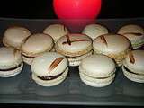 Macarons menthe-chocolat