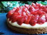 Tarte aux fraises & palet breton