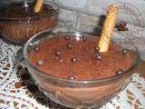 Mousse croustillante pour les amateurs de chocolat