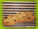 Cookies aux raisins