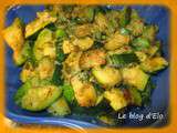 Courgettes poêlés