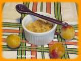 Crumble mirabelles