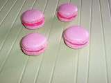 Macarons fraises Tagada