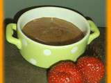 Mousse choco aux fraises