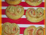 Palmiers saumon tomates