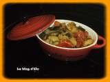 Ratatouille aux aubergines et olives noires